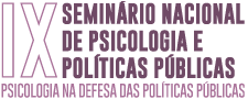 8º Seminário Nacional de Psicologia e Políticas Públicas